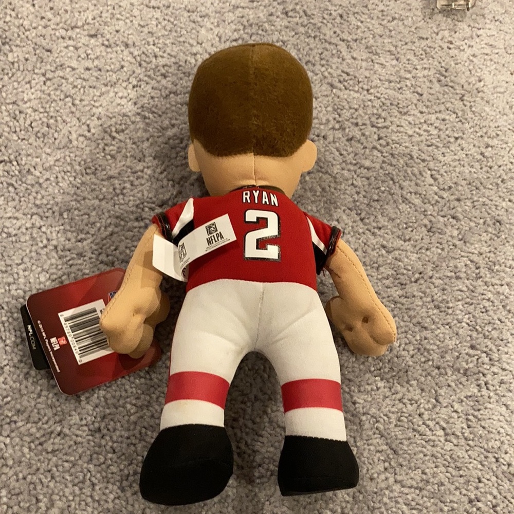 Atlanta Falcons ๐๐ #2 Matt Ryan Plush Collectorโs Doll - Picture 9 of 9